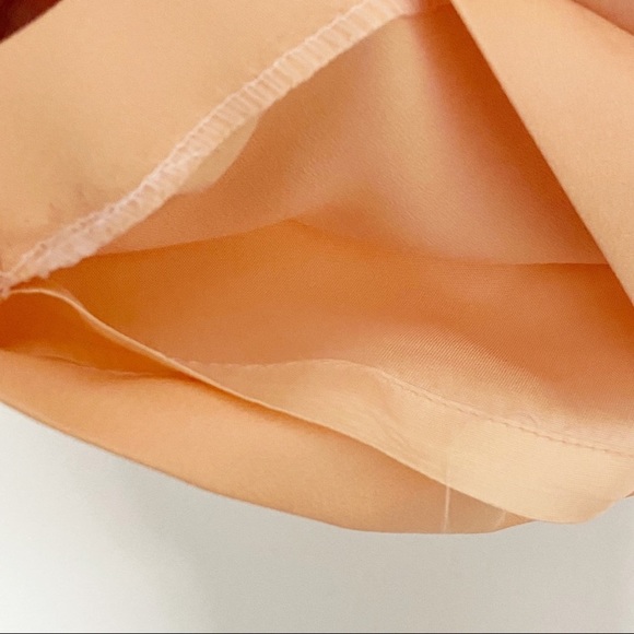 VINTAGE Heart Pocket Sleeveless Dress Blush Pink Size S - Picture 7 of 7